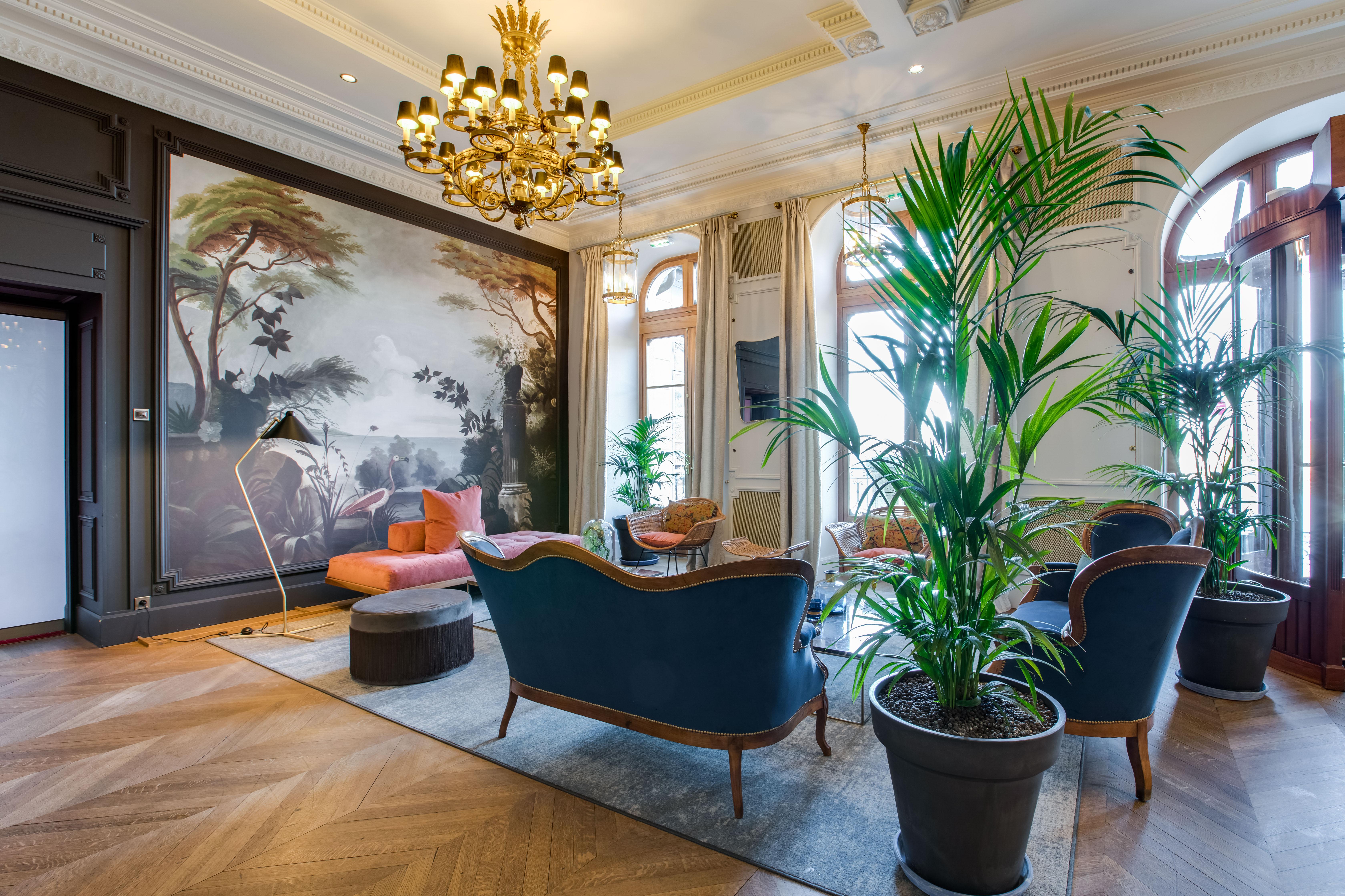 Le Palace De Menthon Екстер'єр фото The lobby of the hotel